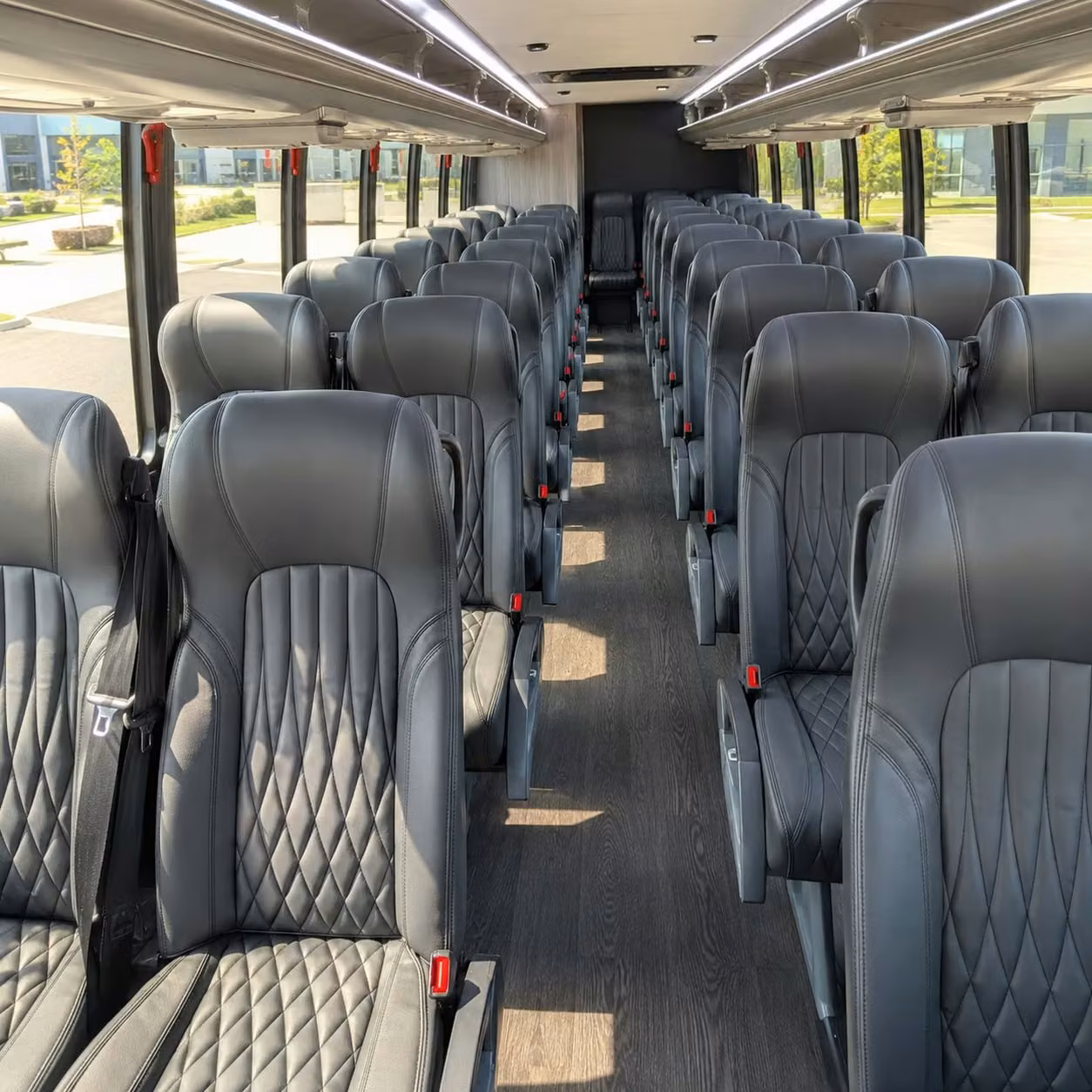25 passenger minibus inside