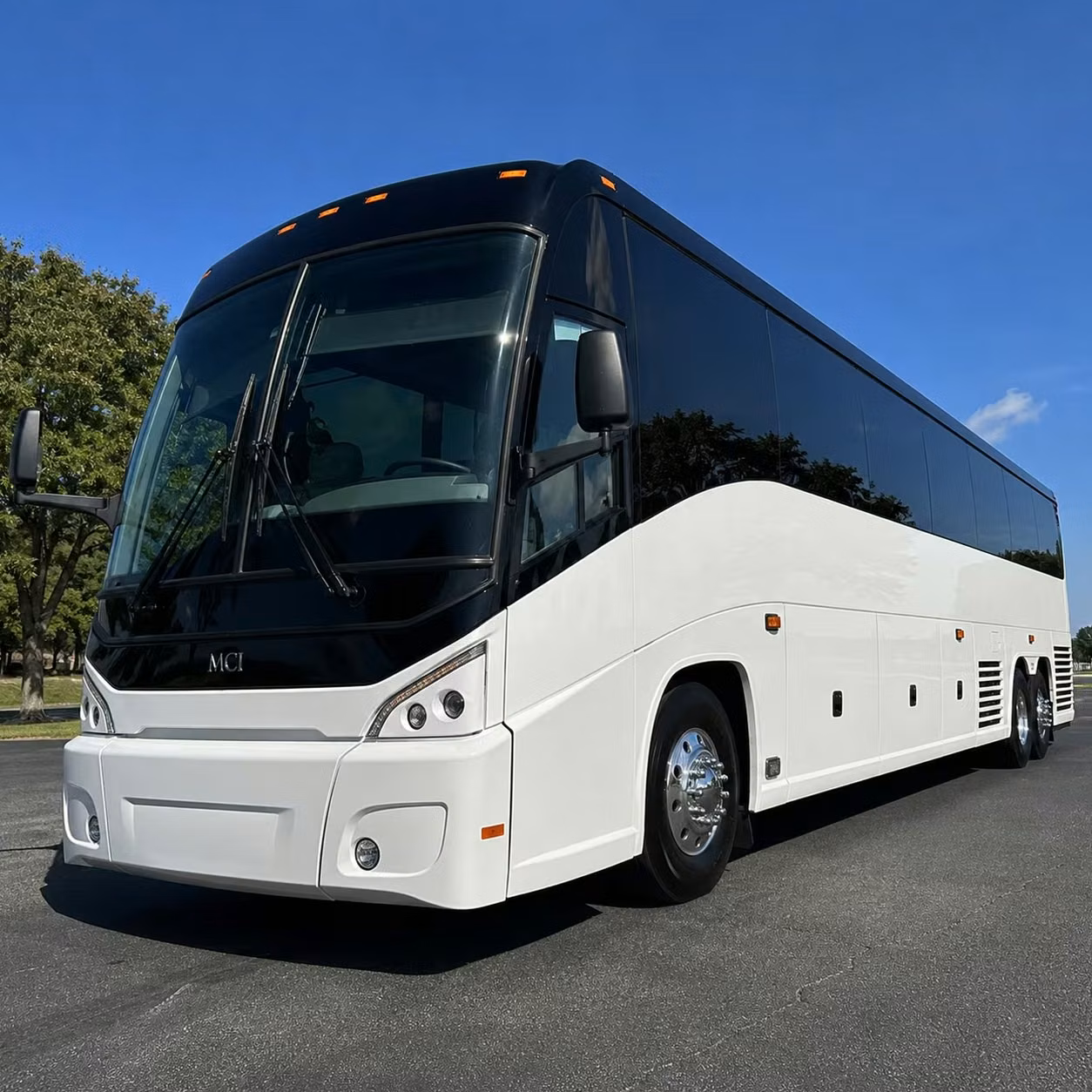 56 passenger charter bus