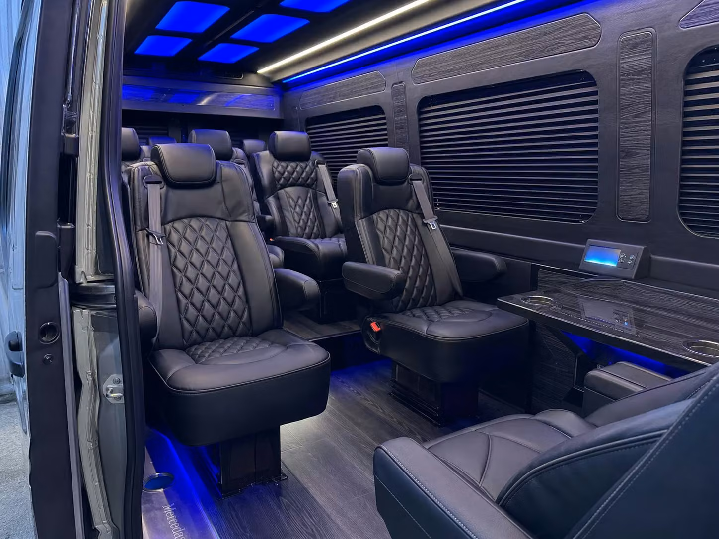 sprinter van transportation for groups and events across anchorage