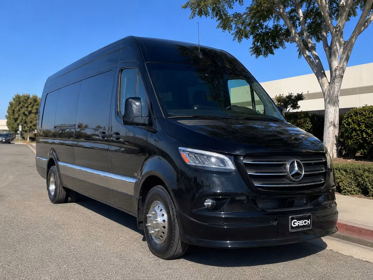 sprinter van with driver
